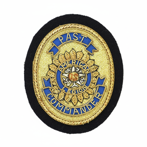 Écussons de sécurité personnalisés en fil métallique, brodés, avec attaches magnétiques pour uniformes - Product Image 3