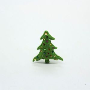 Handmade Felt Christmas Tree Ornament <b>Wool</b> Felt Holiday Decoration Christmas Home Decor - Product Image 2