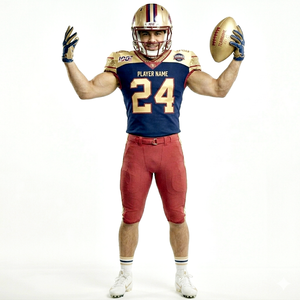 Conjunto de Uniforme de Fútbol Americano Antiarrugas, Gran Venta, con Servicios OEM, Uniforme de Fútbol Americano Personalizado Unisex a Precios de Mayoreo - Product Image 3