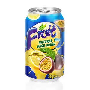 Bebida de Jugo de Frutas Enlatada Sin Azúcar de 330 ml, Bebida Natural de Durazno, Mango, Fresa, Uva y Maracuyá, Proveedor OEM - Product Image 4