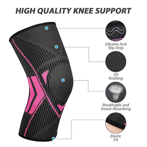 Soporte Flexible con Rodilleras para Levantamiento de Pesas que Mejora la Estabilidad de la Rodilla Durante Sesiones de Entrenamiento Intenso de Piernas - Product Image 2