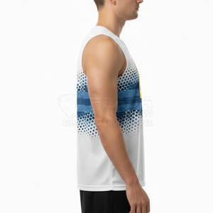 Maillot de lacrosse sans manches de qualité supérieure, prêt pour le jeu, haute performance, pour les joueurs masculins - Product Image 6