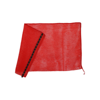 Sac en filet Leno, rouge, 48*78, 38g, sac en filet pour oignons