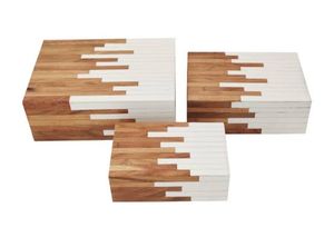 Caja de madera hecha a mano para almacenamiento y organización en el hogar - Product Image 6