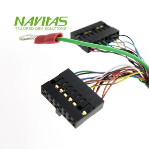 Cable Conector personalizado JAE FI a HE10, arnés de cables LVDS para pantalla industrial - Product Image 1