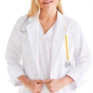 Blouse médicale professionnelle de qualité supérieure à manches longues pour hôpital, médecin et infirmière - Product Image 5