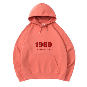 เสื้อฮู้ดดี้โอเวอร์ไซส์ปักโลโก้ตามสั่ง เสื้อฮู้ดดี้เปล่าไม่มีลาย ยูนิเซ็กซ์ ผ้าฝ้าย เสื้อฮู้ดดี้วินเทจผู้ชายสั่งทำได้ คุณภาพสูง - Product Image 1