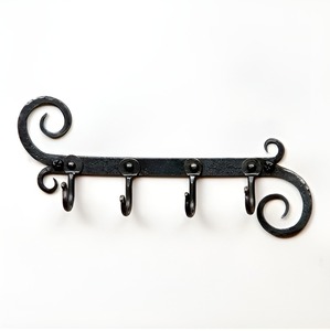 Nuevo colgador de hierro con acabado en polvo, elegante y con aspecto antiguo, ideal para decoración, organizador de jardín o para regalo. - Product Image 1