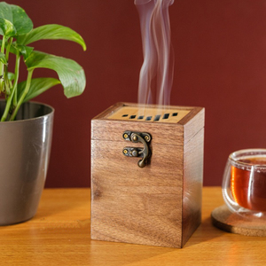 Caja de Incienso de Madera de Estilo Moderno con Cierre Metálico Seguro de Alta Calidad, Complementa Perfectamente la Decoración de tu Hogar - Product Image 6