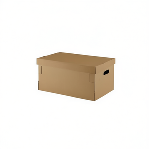 Boîte en carton avec couvercle 53*40.5*26cm pour le rangement du papier et des supports multimédias - Product Image 2