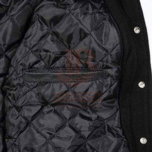 Latest Style Made <b>Men</b> Lettermen Winter <b>Jackets</b> Wholesale Custom Made Design Low MOQ <b>Men</b> Lettermen <b>Jackets</b> - Product Image 6