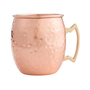 Verres à cocktail martelés en cuivre noir 60ML 550ML – Mugs Moscow Mule martelés en métal pour café et vin - Product Image 2