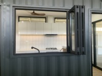 Maison conteneur portable, pliable et extensible, logement moderne préfabriqué