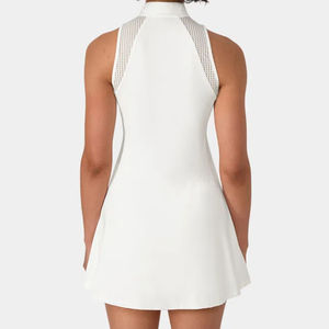 Ensemble uniforme de netball sans manches pour femme, col en V, haute qualité, maillot et jupe personnalisés par sublimation, taille élastique, respirant et léger - Product Image 2