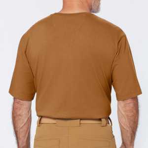 Fabrication sur mesure OEM, t-shirt à col rond pour homme tendance |   Parfait pour les tenues décontractées et les activités sportives - Product Image 6