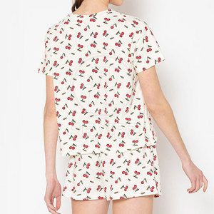 Ensemble de shorts d'été respirants en toile unie pour femmes, sur mesure, 2 pièces, avec logo personnalisé et marque privée - Product Image 2