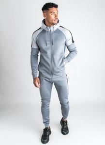 เสื้อวอร์มมีฮู้ดกางเกงสำหรับผู้ชายเสื้อฮู้ดกางเกงวิ่งออกกำลังกายเข้ายิมฤดูร้อนโลโก้แบบกำหนดเอง - Product Image 3