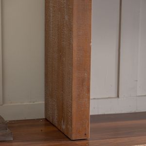 Consolle stretta retrò lunga per ingresso, tavolo da divano in legno massello per soggiorno, da posizionare dietro il divano in ingresso/corridoio - Product Image 5