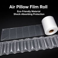 AIR-DFLY OEM Personnalisé 10x20cm Rouleau de film gonflable pour coussin d'air PE Transparent pour emballage de rembourrage et protection d'expédition