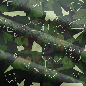 เสื้อฮู้ดพิมพ์ลายป่าฤดูใบไม้ร่วงสีเขียวคุณภาพพรีเมียม พร้อมโลโก้แบบกำหนดเอง ลายเรขาคณิต ทนทาน เหมาะสำหรับกิจกรรมกลางแจ้ง สไตล์ลำลองสำหรับผู้ชาย พร้อมกระเป๋า - Product Image 4