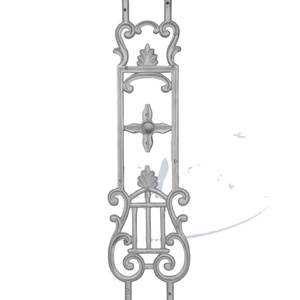 Balustre de Escalera Moderno de Hierro Fundido de Alta Resistencia BM-76, Color Gris, Superficie Pulida con Gran Granallado, Alta Capacidad de Carga, Resistente al Óxido, OEM M - Product Image 1