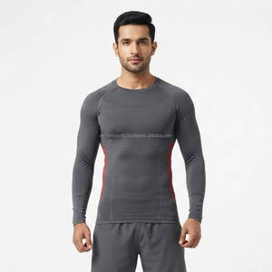 <b>Men</b> <b>Compression</b> <b>Shirt</b> Long Sleeve Gym Base Layer Athletic <b>Compression</b> Top Quick Dry Sports T <b>Shirt</b> Fitness Running Workout OEM - Product Image 1
