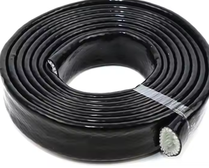 ปลอกหุ้มไฟเบอร์กลาสเคลือบซิลิโคนทนความร้อน ป้องกันไฟลาม วัสดุฉนวนกันความร้อน ทนไฟ - Product Image 3