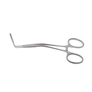 Pinzas Vasculares Quirúrgicas Atraumáticas Satinsky DeBakey de Acero Inoxidable, Instrumento Metálico Manual de Precisión, Pinza Cardiovascular con Certificación CE - Product Image 3