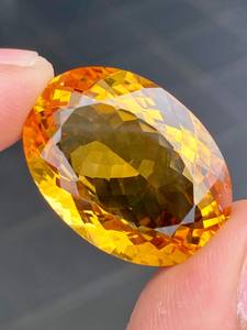 Perles de pierres précieuses en citrine naturelle authentique, taille brillant doré, évaluées par un tiers, Zubeda Gems, pierre de naissance de novembre - Product Image 2