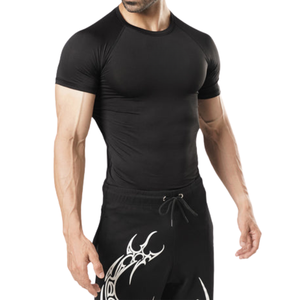 Wholesale Manufacturer of Mens Compression Shirts <b>Base</b> <b>Layer</b> Tops for Men and Women <b>Short</b> <b>Sleeves</b> High Quality Body protection - Product Image 1