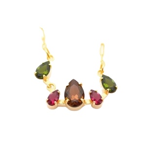 Joyería fina de moda, colgante de diamante CZ alto de lujo, Collar de plata de ley 925 para mujeres y niñas - Product Image 1