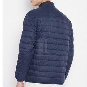 Chaqueta de Invierno Casual y Elegante para Hombre, Chaqueta Acolchada Transpirable de Nailon/Poliéster, Ropa de Exterior para Uso Diario - Product Image 3