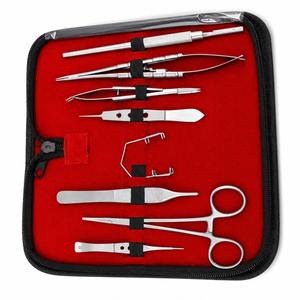 Juego de 8 Instrumentos Oftálmicos Veterinarios Microquirúrgicos de Grado Quirúrgico, de Acero Inoxidable - Product Image 3