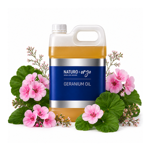 Huile Essentielle de Géranium Pure, Arôme Floral Doux, Aromathérapie, Soin de la Peau, Mélange Bien-être, Extrait Botanique Naturel Premium, Huile de Feuilles - Product Image 5