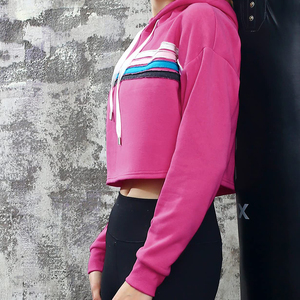 Sudaderas de Moda Urbana para Mujer en Todos los Colores, Sudaderas Holgadas al por Mayor, Sudaderas Cortas para Mujer - Product Image 3