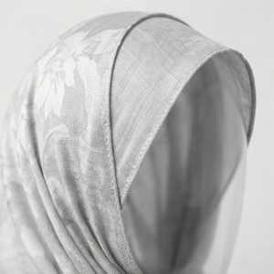 El Mejor Abaya Musulmán Personalizado con Estampado Floral y Pañuelo a Juego, Conjunto de Ropa Islámica, Nuevo Conjunto Abierto de Hiyab para Ramadán - Product Image 4