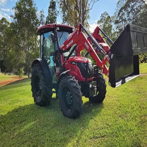 Tracteur agricole compact 4x4 Solis avec moteur et boîte de vitesses Mitsubishi - Prix bas pour les petits agriculteurs, travaux en verger et en vignoble - Product Image 5