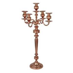 Lanterne carrée en métal multi-trous, résistante à la chaleur, écologique, faite à la main, porte-bougies multiple solide, plateau de présentation sur pied pour hôtel - Product Image 6