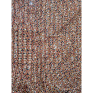 Couverture Kantha réversible rouge-brun à motif floral, en tissu imprimé, en coton, pour femme adulte, décoration intérieure, cadeau pour elle - Product Image 4