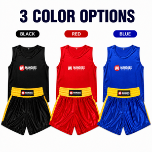 Combinaisons d'entraînement d'arts martiaux personnalisées, respirantes et écologiques, directement de l'usine, pour la boxe, le taekwondo, le sanda, unisexe, en polyester de haute qualité - Product Image 4