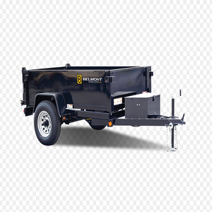 Semirremolque de 3 ejes para transporte de carga, remolque de caja, semirremolque de 3 ejes con barandas para camión de carga, semirremolques de volteo en venta - Product Image 6