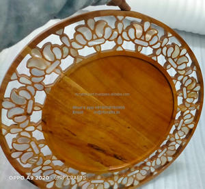 Panier de rangement en bambou pour collations aux fruits secs en bois faites à la main pour cadeaux à la maison - Product Image 2