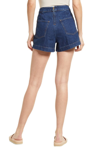 Shorts de Mezclilla Elásticos para Mujer, Personalizados OEM, Efecto Push-Up, Precio de Fábrica, Ajuste Cómodo, Lavado Suave - Product Image 3