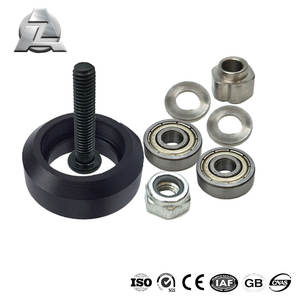 Kit di Ricambio per Stampante 3D: Profilo Lineare Nero con Ruote a V per Mini V Plate - Product Image 2