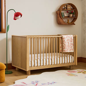 Estante de pared de ratán Natural Arch, estantería flotante de bambú Sunburst de 2 niveles, estanterías flotantes pequeñas para dormitorio, cesta de juguetes para niños, decorativa - Product Image 5