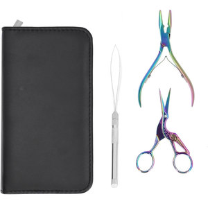 Complete Hair Extension Tool <b>Kit</b> for Salon Hair Extension Repair Maintenance and <b>DIY</b> Application - Product Image 6