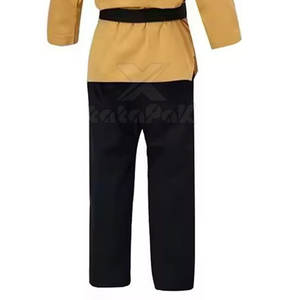 Uniforme de Karate de Algodón Lavado Elástico y Duradero de Alta Calidad, Conjunto Transpirable para Entrenamiento Profesional, Precio al por Mayor - Product Image 4