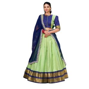 Tendance traditionnelle mélange pakistanais Lehenga Choli pour femmes vêtements indiens et pakistanais parfaits - Product Image 1