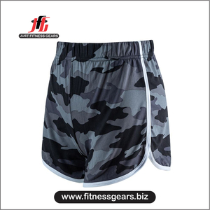 JUST FITNESS GEARS Pantalones Cortos Deportivos de Poliéster Transpirables de Verano para Mujer, Estilo Holgado, Diseño de Delfín, Venta al por Mayor - Product Image 4