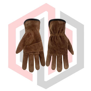 Gants de travail en cuir véritable personnalisables, gants de sécurité, flexibles, résistants aux déchirures, résistants à l'usure, isolants thermiques, antistatiques - Product Image 4